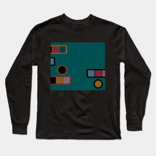 Geometric Shapes Long Sleeve T-Shirt